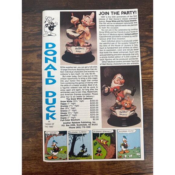 Gladstone Walt Disneys Mickey Mouse Comic #229 August 1987 Bagged Boarded - Picture 5 of 5